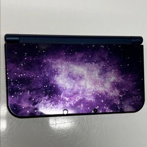 Nintendo 3SS XL Purple Galaxy Tablet